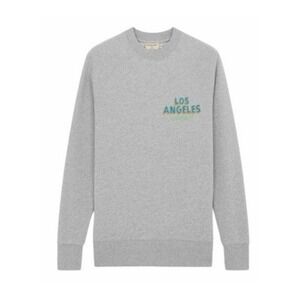 Maison Kitsune x Ben Klevay Los Angeles Sweatshirt Grey French Terry Knit XL